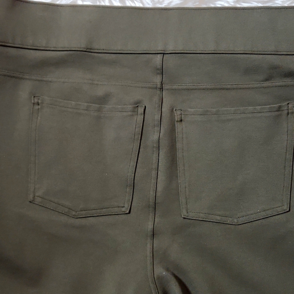 Spanx Pull-on Womens Ankle Ponte Straight Leg Pants Size Plus 3X - Picture 5 of 12